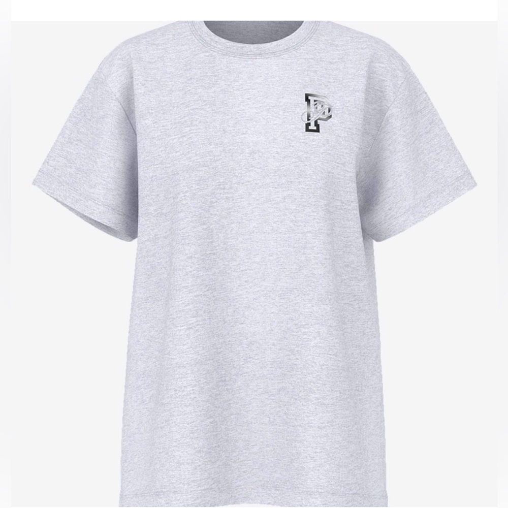 PINK VICTORIAS SECRET LIMITED EDITION CAMPUS COTTON TEE - Picture 4 of 7